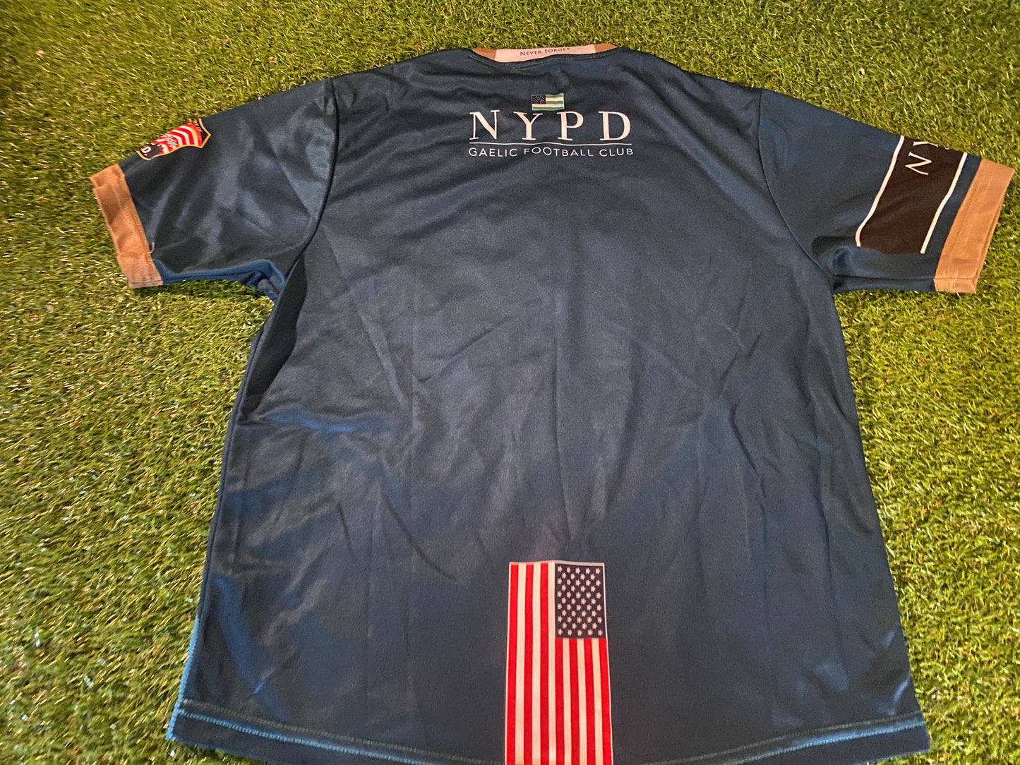 NYPD New York USA GAA Gaelic Football Hurling Small to Medium Mans Rare Jersey