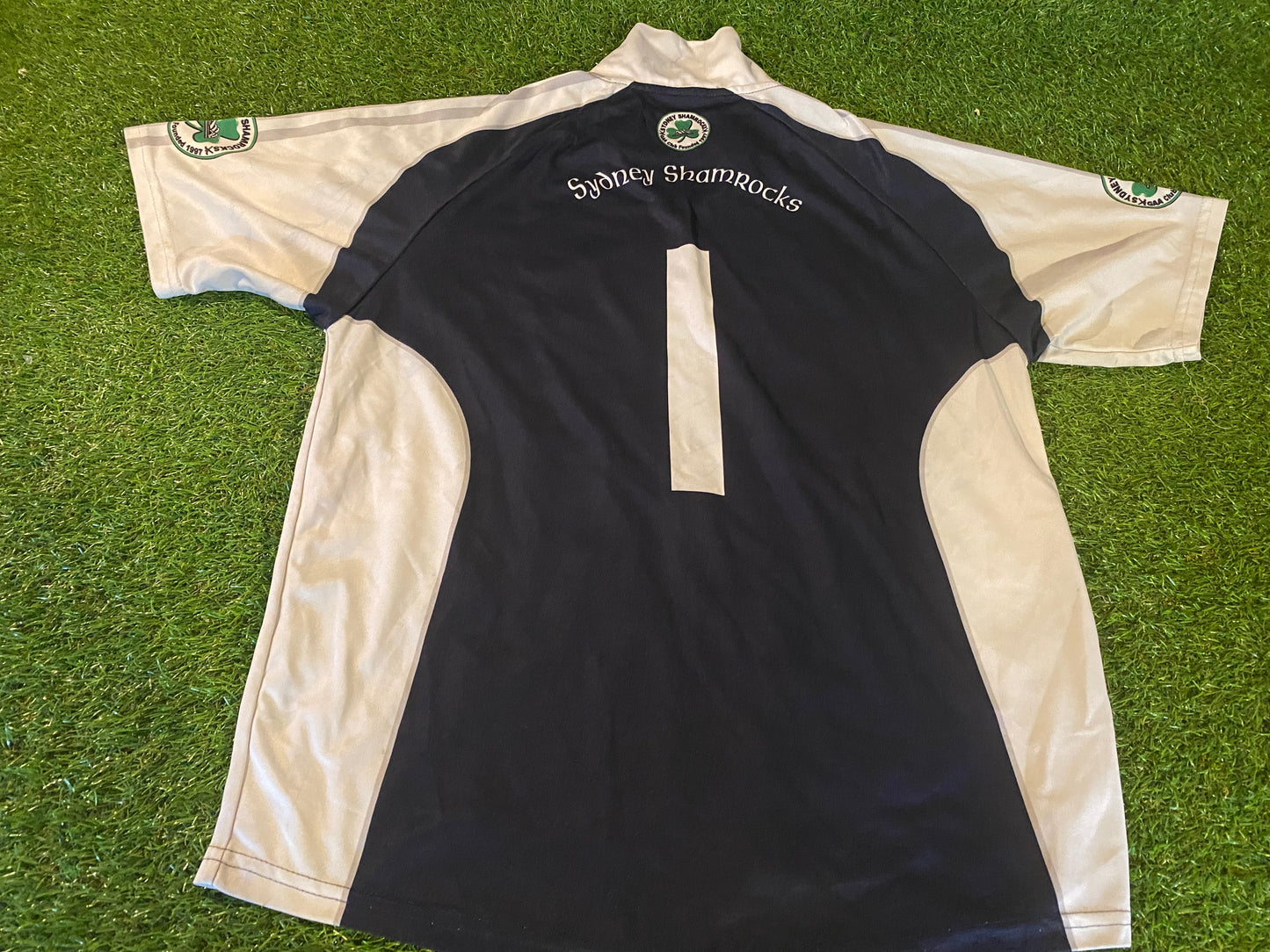 Sydney Shamrocks Australia GAA Gaelic Hurling Large Mans Vintage Match Worn no1 Jersey