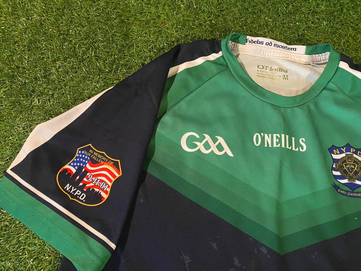 NYPD New York USA United States GAA Gaelic Football Hurling Medium Mans Rare Jersey