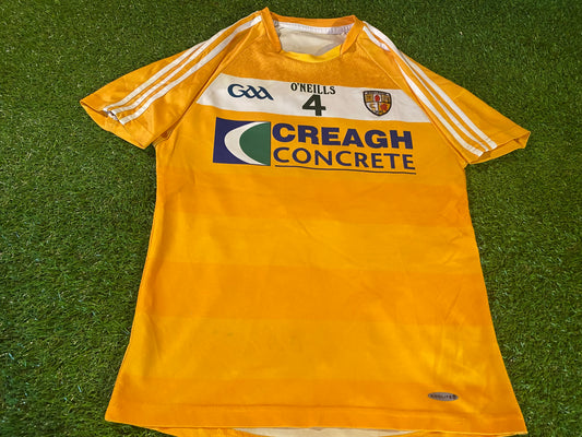 Co Antrim Ireland GAA Gaelic Football Hurling Small Mans Tight Fit Match Worn no14 Jersey