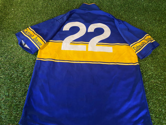 Co Tipperary Ireland GAA Gaelic Hurling Large Mans Vintage Match Worn no22 Jersey