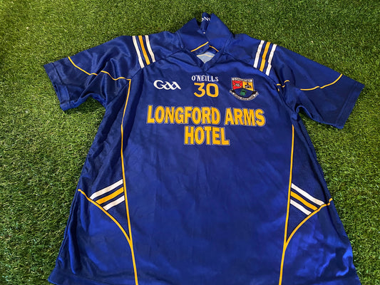 Co Longford Ireland GAA Gaelic Hurling Large Mans Vintage Match Worn no30 Jersey