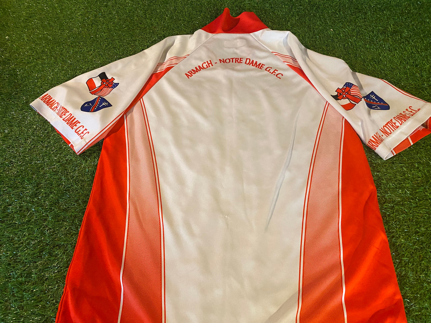 Notre Dame GFC Armagh USA Eire Hurling GAA Gaelic Football Large Mans Rare Jersey