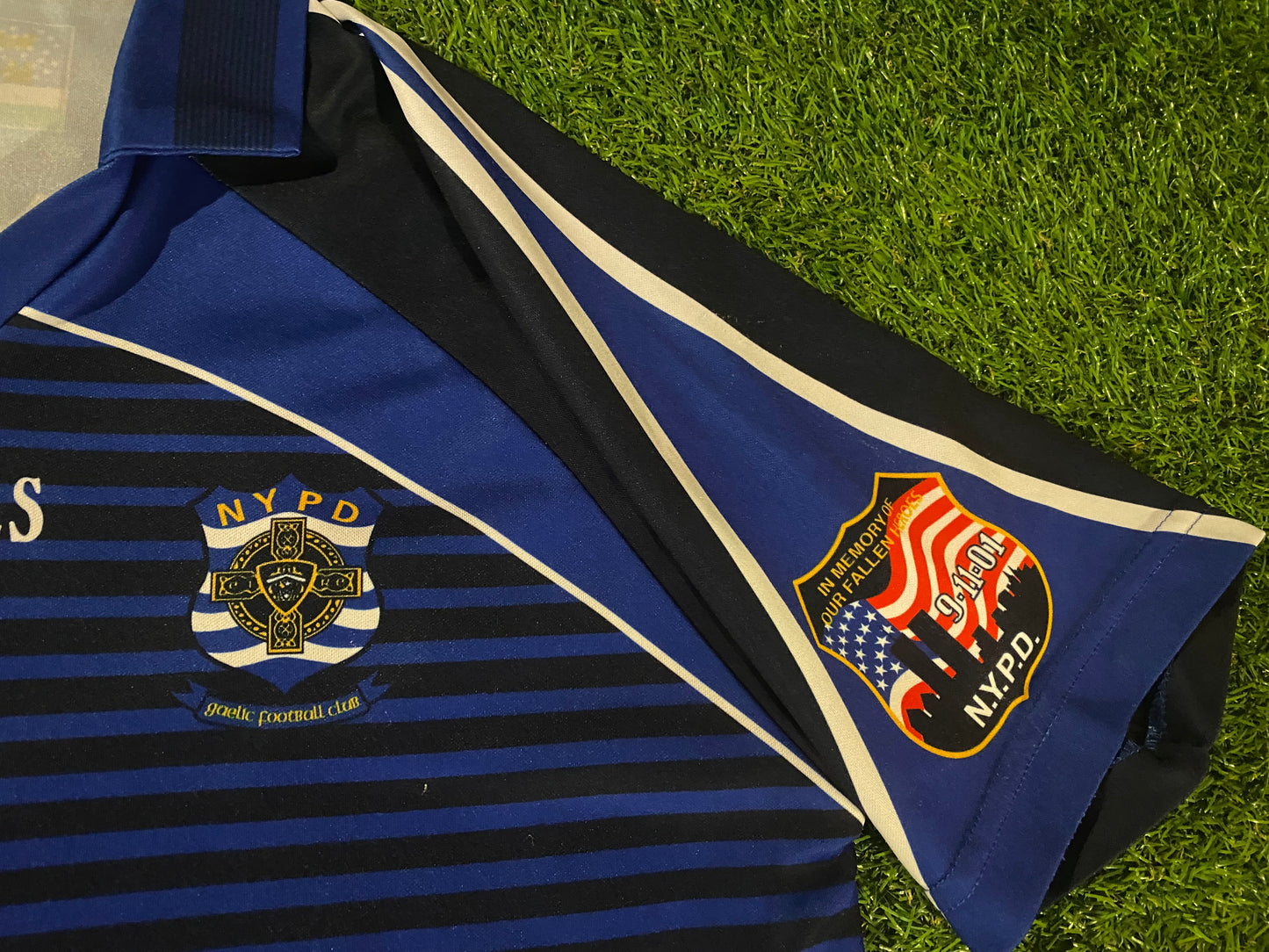 NYPD New York USA United States GAA Gaelic Football Hurling Medium Mans Rare Jersey