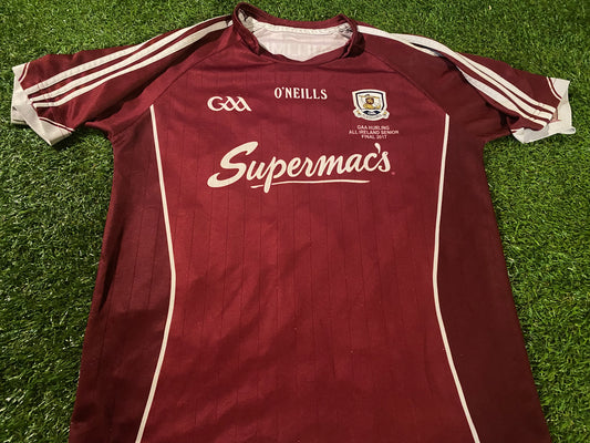 Co Galway Ireland GAA Gaelic Football Hurling Small Mans Match Worn no17 Final Jersey