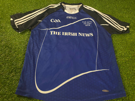 Irish News All Stars 2014 GAA Gaelic Football Hurling Medium Mans Rare Jersey