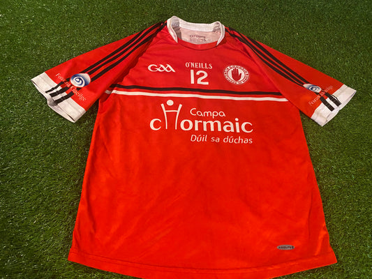 Tyrone Ireland Eire Irish GAA Gaelic Football Hurling Small Mans Match Worn no12 Jersey