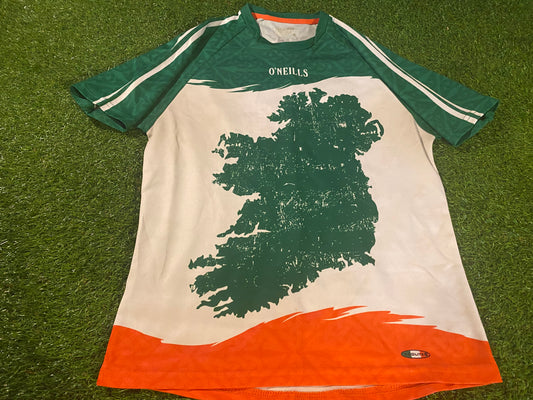 Republican Irish Nationalist Eire GAA Gaelic Football Hurling Medium Mans Tight Fit Jersey