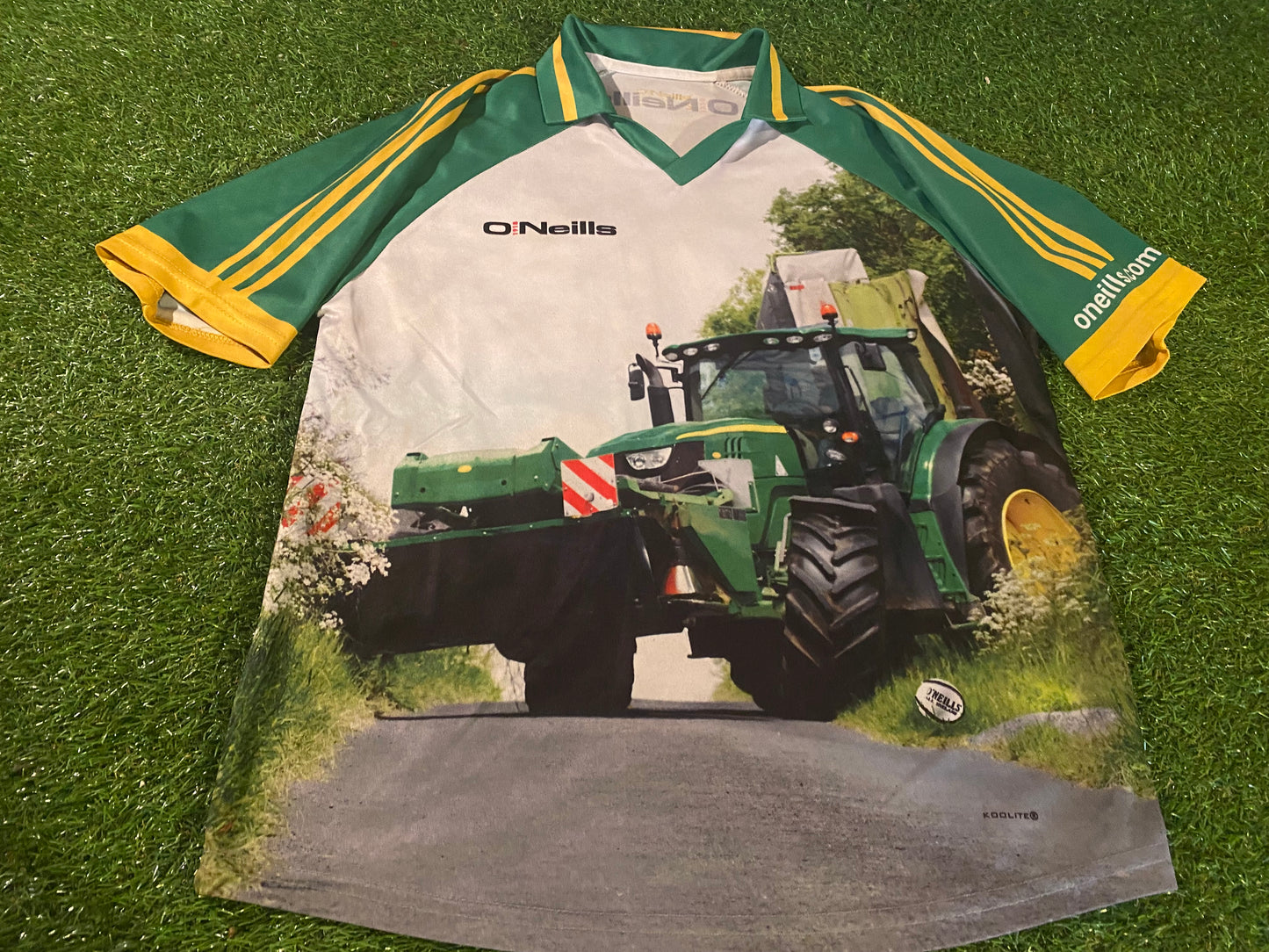 Farmers Farming Country Ireland GAA Gaelic Football Hurling Small Mans Fun Jersey