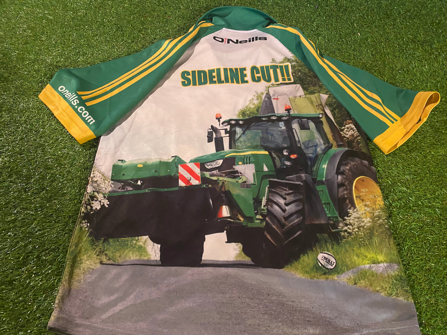 Farmers Farming Country Ireland GAA Gaelic Football Hurling Small Mans Fun Jersey