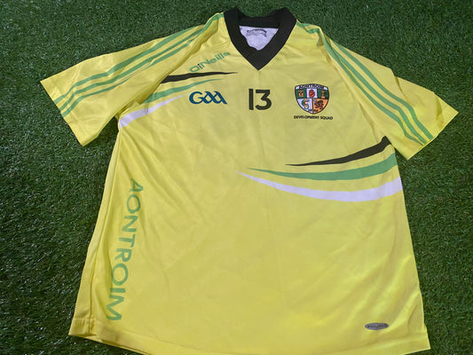 Co Antrim Ireland Eire GAA Gaelic Football Hurling Small to Medium Mans no13 Jersey