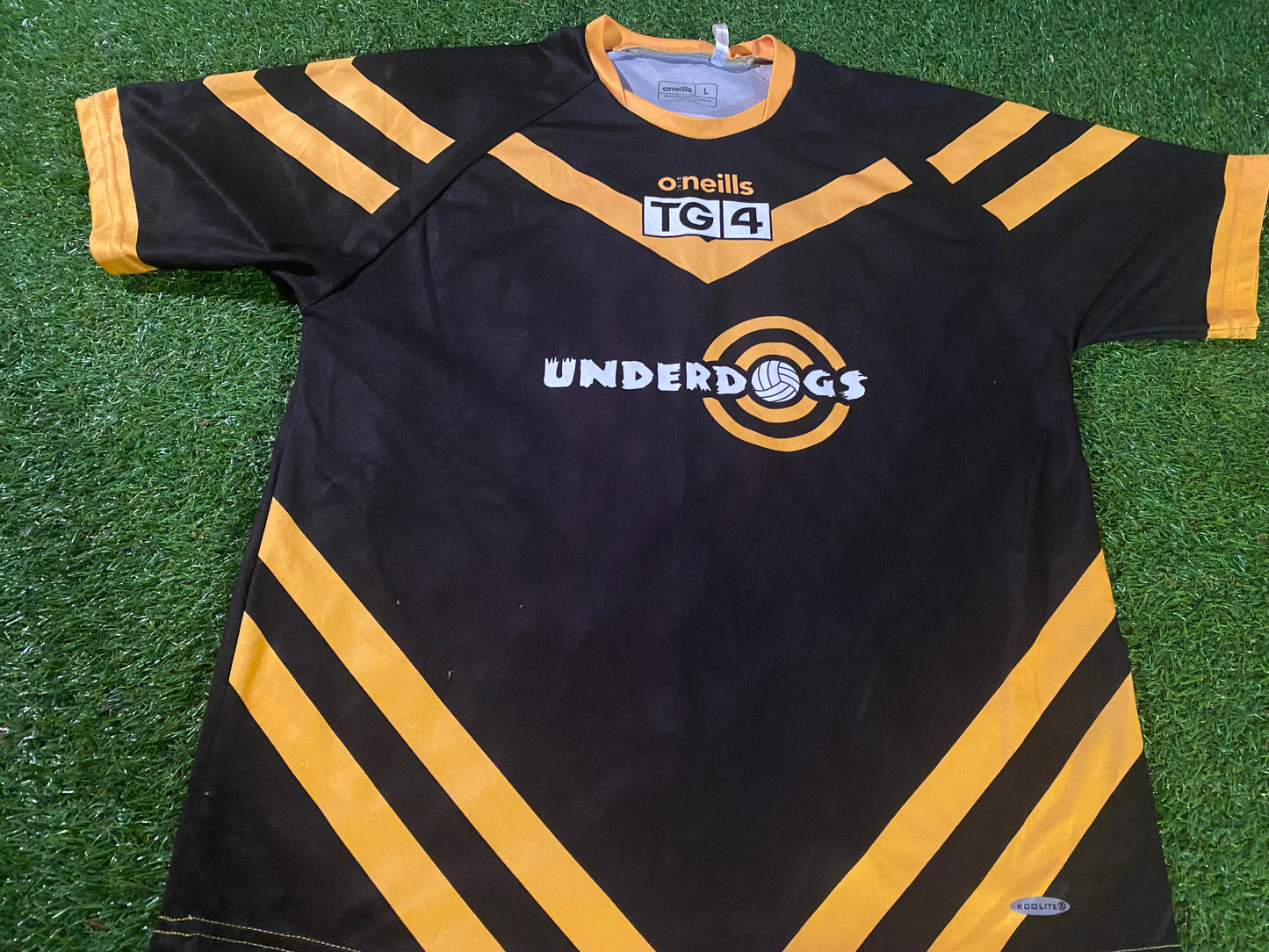 TG4 Eire Irish Ireland GAA Gaelic Football Hurling Large Mans Rare Oneills of Dublin Jersey