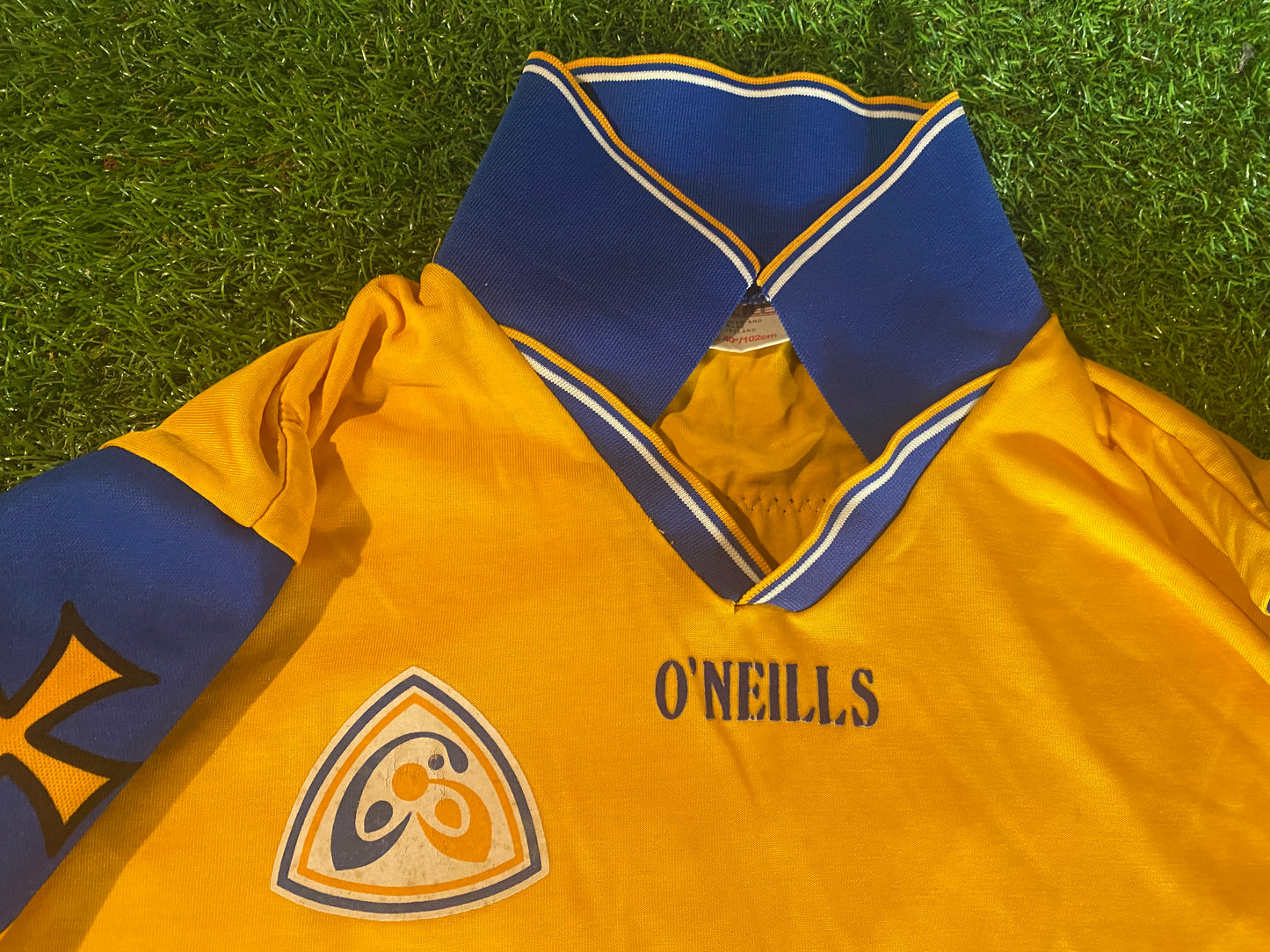 Co Roscommon Ireland GAA Gaelic Football Large Mans Match Worn no5 Vintage Jersey