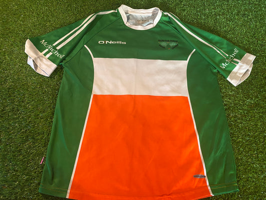 Dancing Ireland Irish Eire Hurling GAA Gaelic Football Small to Medium Mans Jersey