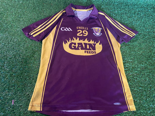 Co Wexford Ireland GAA Gaelic Football Medium Mans Match Worn no29 Tight Fit Jersey