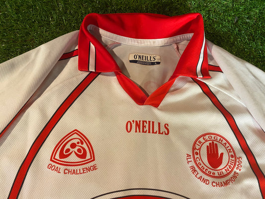 Co Tyrone Eire Irish Ireland GAA Gaelic Football Hurling Large Mans No20 Champions 2005 Jersey