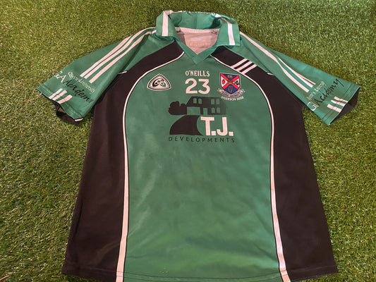 Queens University Belfast Ireland GAA Gaelic Football Medium Mans Match Worn no23 Jersey