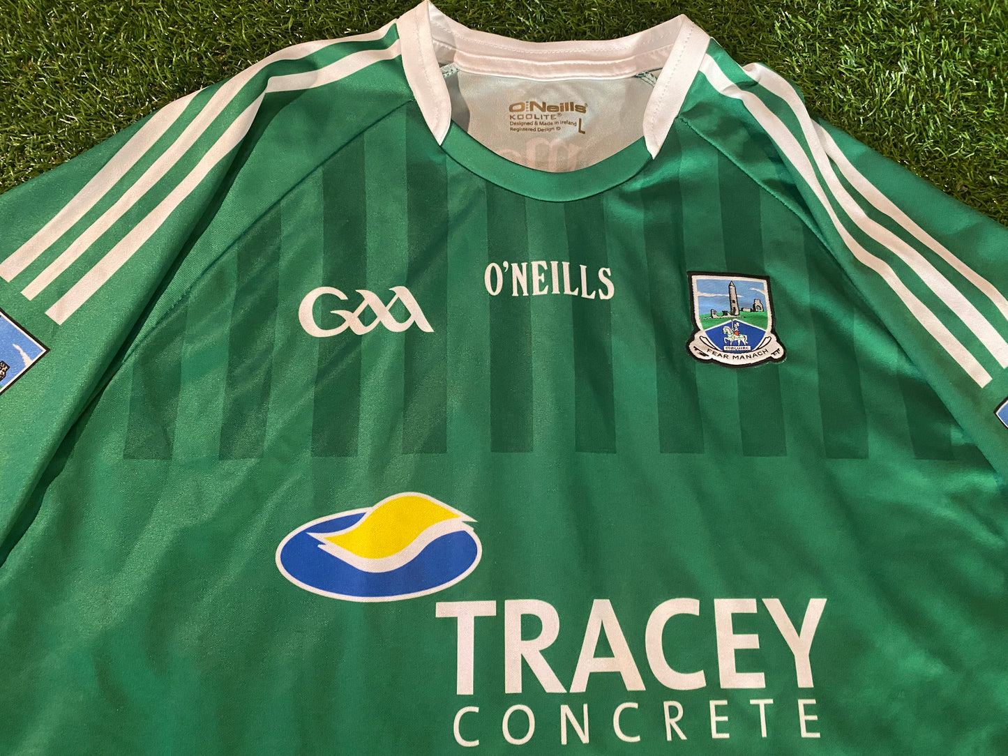 Co Fermanagh Ulster Ireland GAA Gaelic Hurling Football New BNWT Large Mans Home Jersey