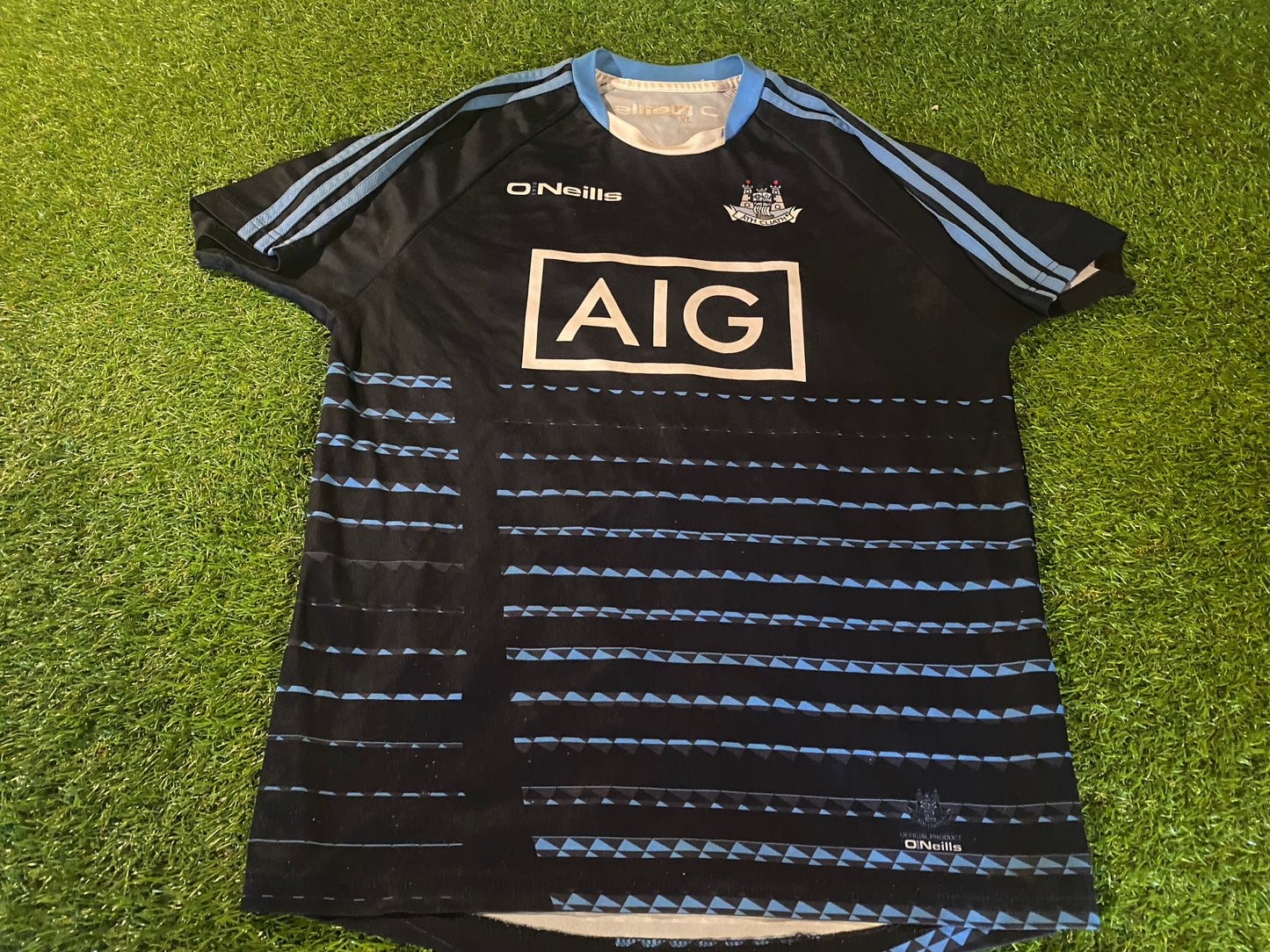 Co Dublin Ath Cliath Irish Eire Ireland GAA Gaelic Football XL Extra Large Mans Tight Fit Jersey