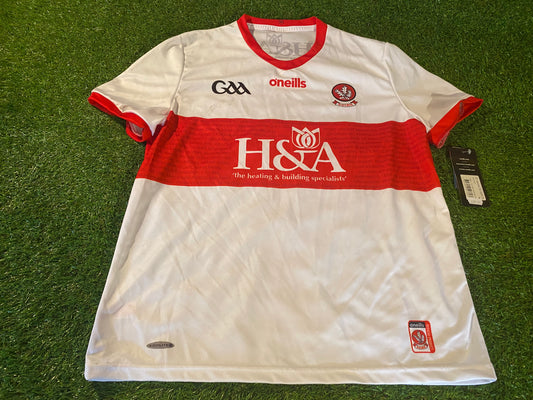 Co Derry Doire Irish Eire Ireland GAA Gaelic Football Large Mans New BNWT Jersey