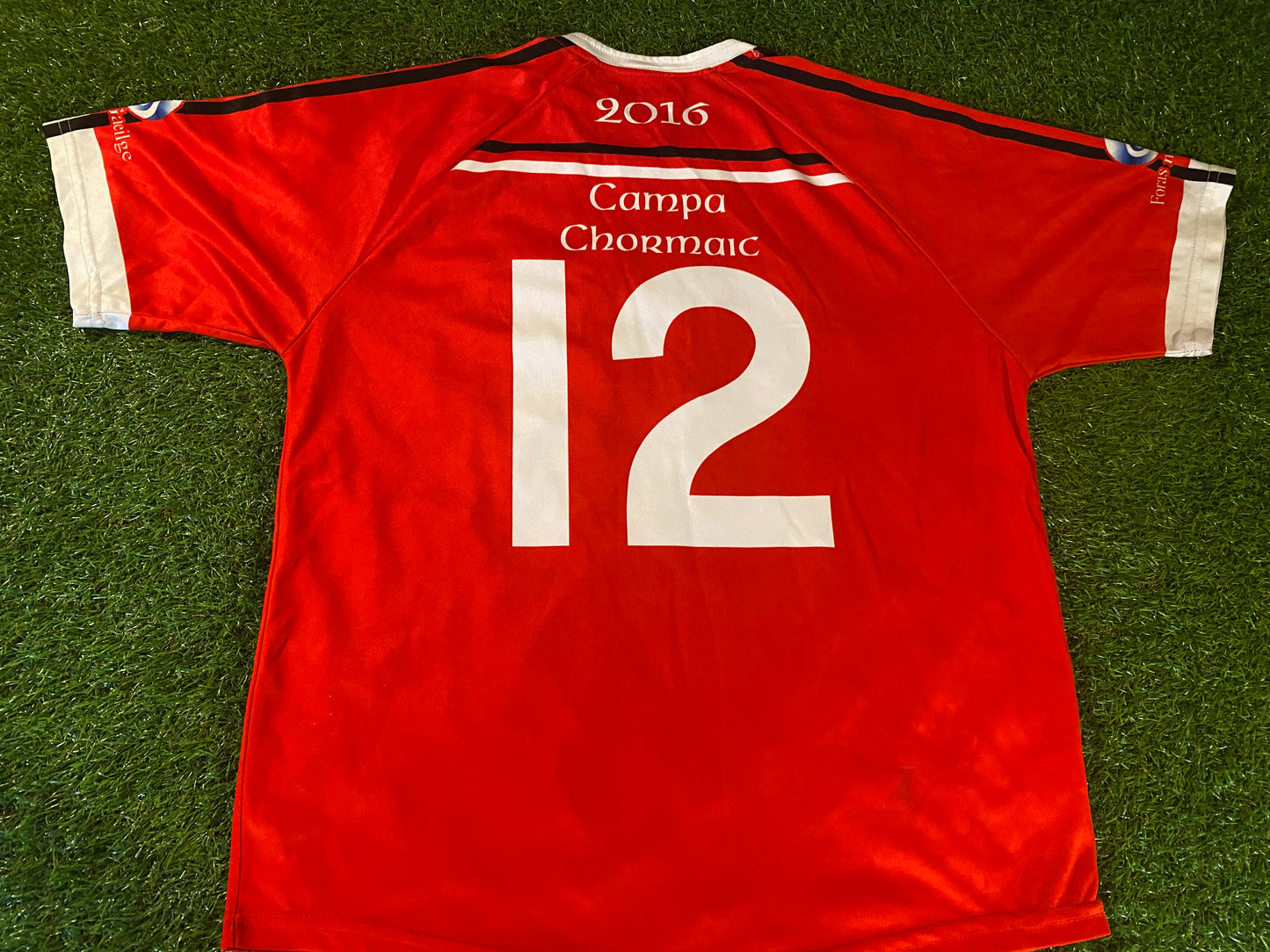 Tyrone Ulster Ireland GAA Gaelic Football Hurling Medium Mans no12 Players Jersey