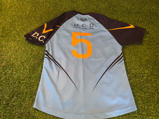 UCD Dublin Ireland Irish Eire Hurling GAA Gaelic Football Small Mans Initialled Jersey