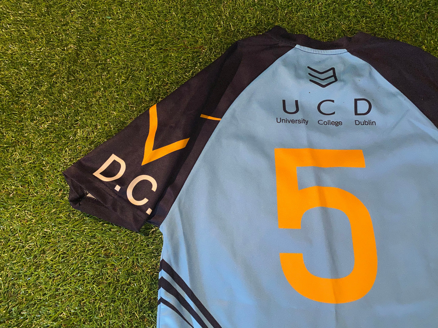 UCD Dublin Ireland Irish Eire Hurling GAA Gaelic Football Small Mans Initialled Jersey