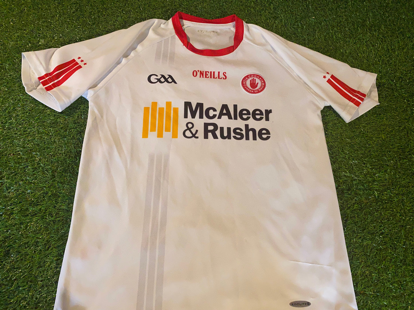 Co Tyrone Ireland Irish Eire Hurling GAA Gaelic Football Youths / X Small Mans Jersey