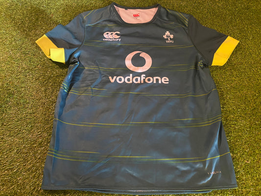 Ireland IRFU Eire Irish Rugby Union XL Extra Large Mans CCC Made Training Jersey