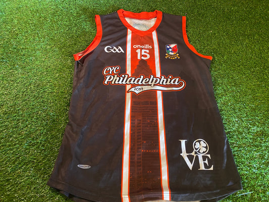 Continentals USA Canada Ireland GAA Gaelic Football Hurling Large Mans Rare Oneills No15 Jersey