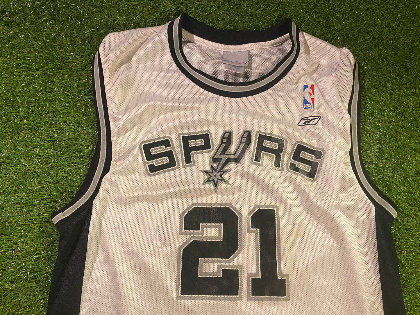 San Antonio Spurs NBA USA United States of America Basketball Medium Mans Duncan no21 Jersey