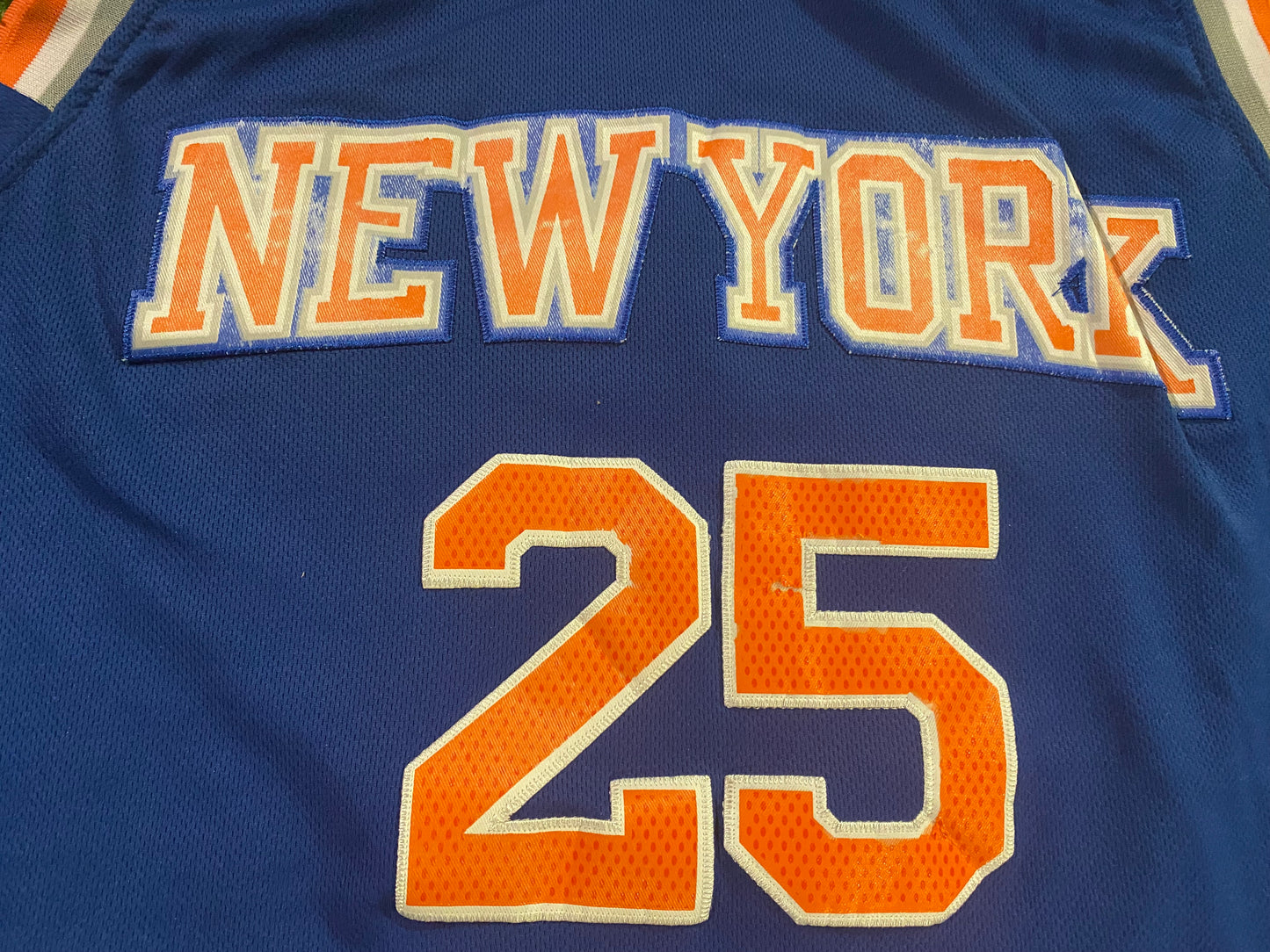 New York Knicks NBA USA United States of America Basketball Medium Mans Rose no25 Jersey