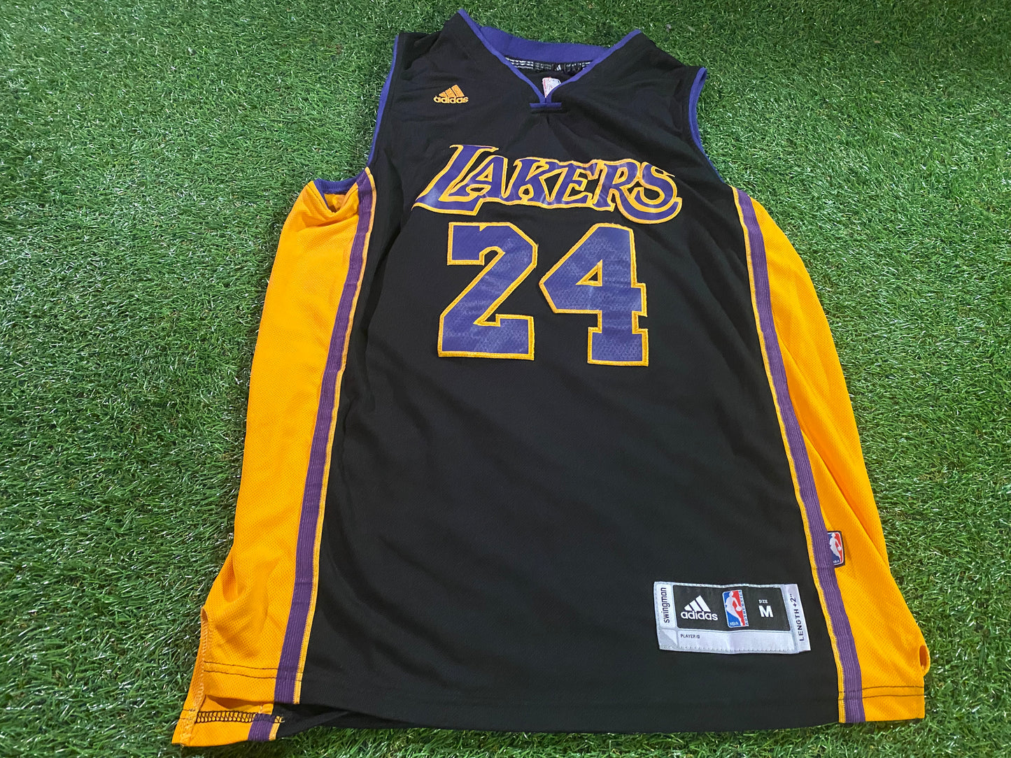 LA Lakers NBA USA United States of America Basketball Medium Mans Bryant no24 Adidas Jersey