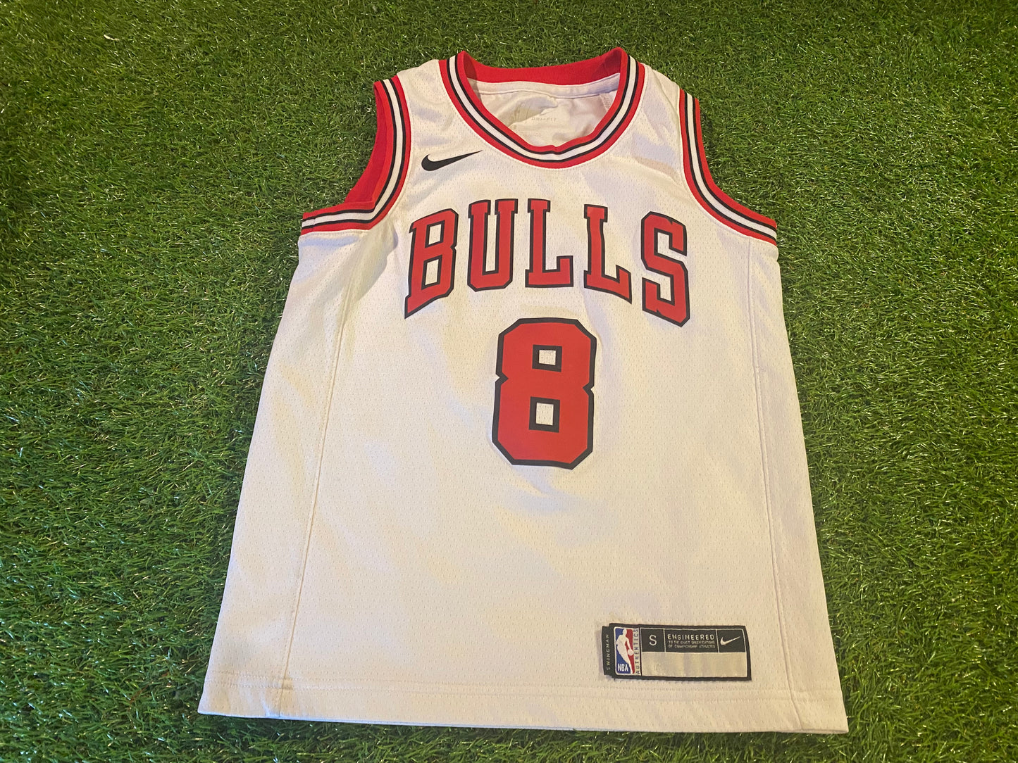 Chicago Bulls NBA USA United States of America Basketball Small Boys 8-9 Year Old Jersey