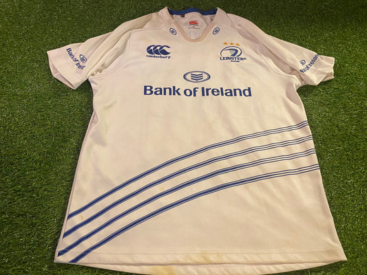 Leinster Eire Irish Rugby Union Football XL Extra Large Mans CCC Made Away Jersey