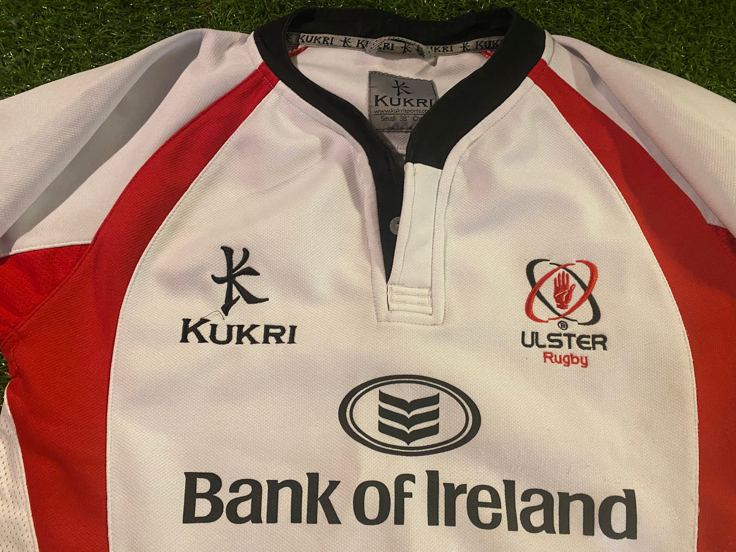 Ulster Northern Ireland Rugby Union Football Small Mans Heavier Fit Home Jersey