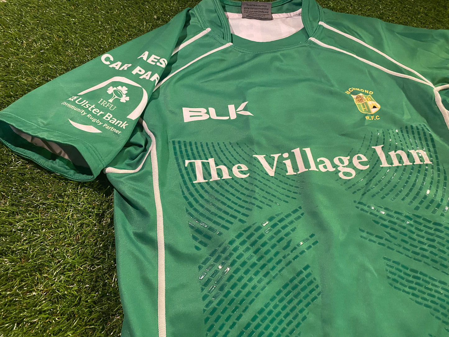 Richmond RFC Limerick Ireland Rugby Union Football Medium Mans Match Worn no25 Jersey