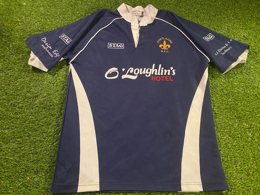 Portlaoise RFC Eire Ireland Irish Rugby Union Football Large Mans Match Worn no19 Jersey