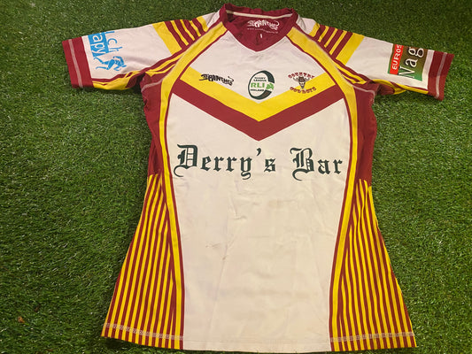 Country Cowboys Rugby League Eire Ireland Irish Large Mans Tight Fit Stretch Jersey