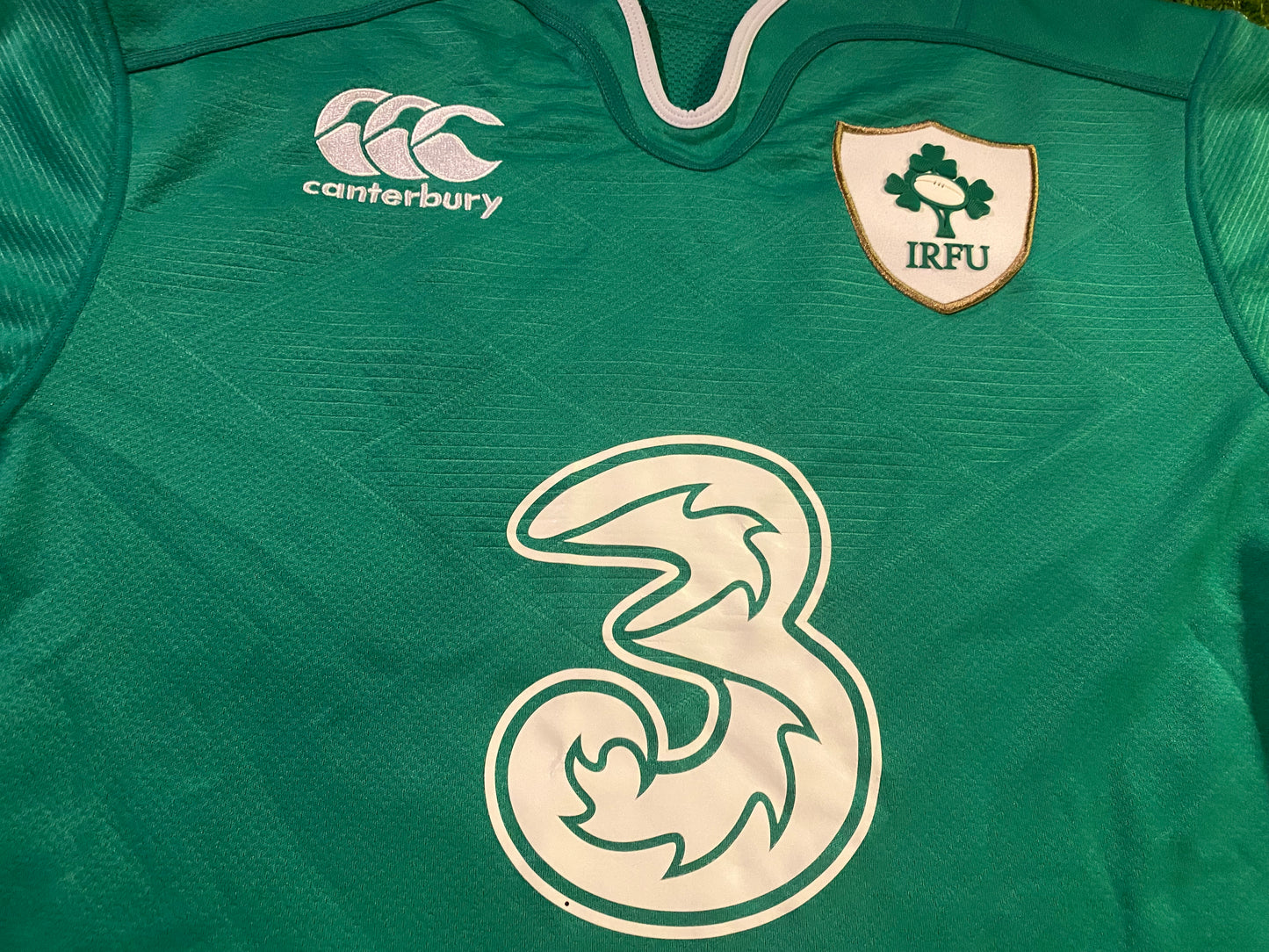 Ireland IRFU Eire Irish Rugby Union Football Medium Mans CCC Made Home Jersey