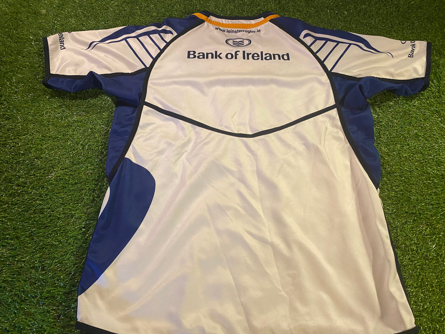 Leinster Eire Irish Rugby Union Football XL Extra Large Mans CCC Made Away Jersey