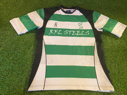 Naas Irish Eire Ireland Rugby Union Football Large Mans Match Worn no1 Jersey