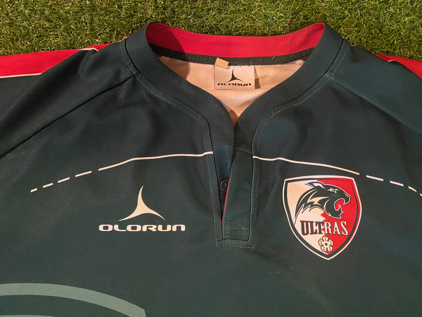 Leicester Tigers Type Ultras England Rugby union Football type Massive 4XL XXXXL Jersey