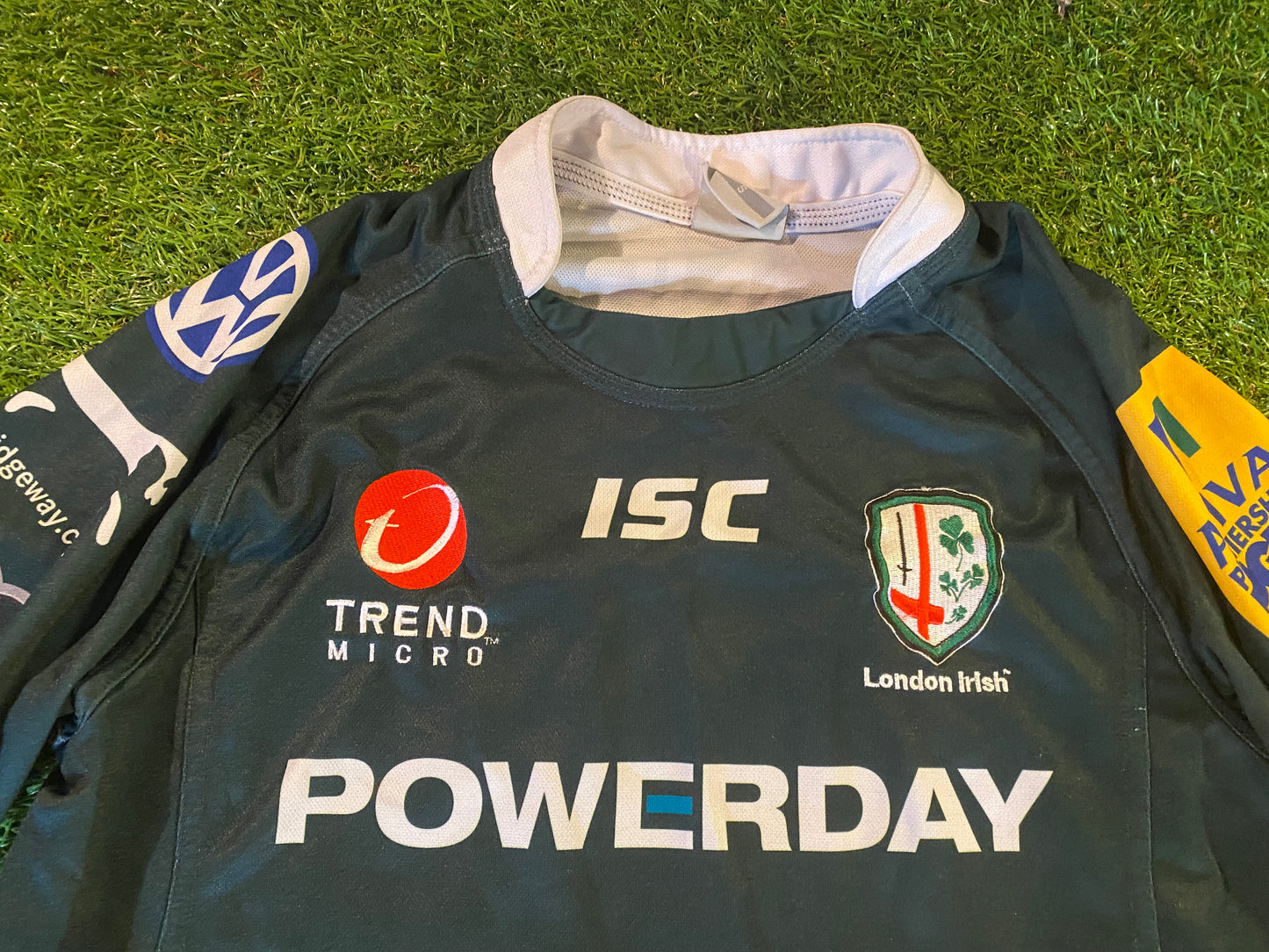 London Irish Premiership England Eire Ireland Rugby Union Small Mans Home Jersey