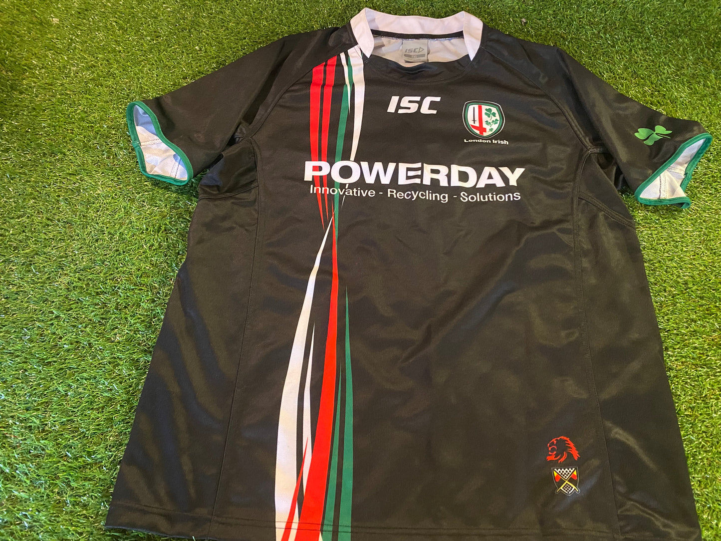 London Irish Premiership England Eire Ireland Rugby Union XL Extra large Mans Jersey