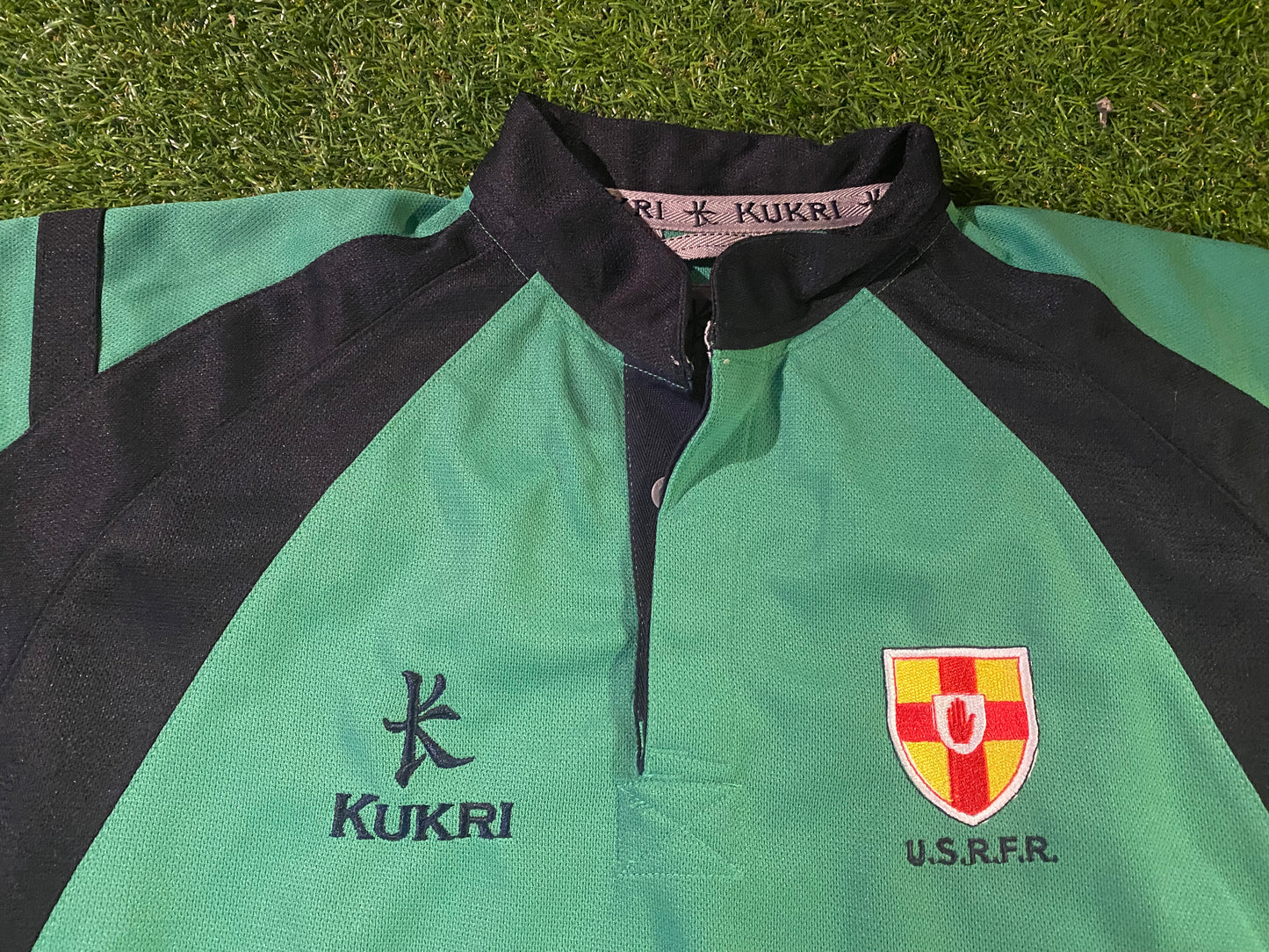 Ulster Northern Ireland Rugby Union Football Large Mans Kukri USRFR Jersey