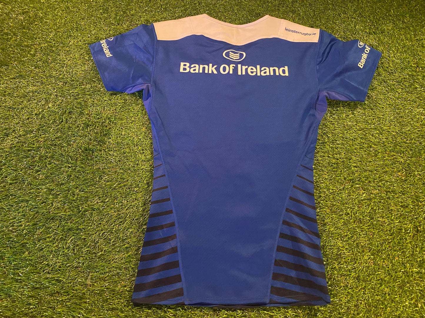 Leinster Eire Irish Ireland Rugby Union Football Small Mans Tight Fit Player Issued Jersey