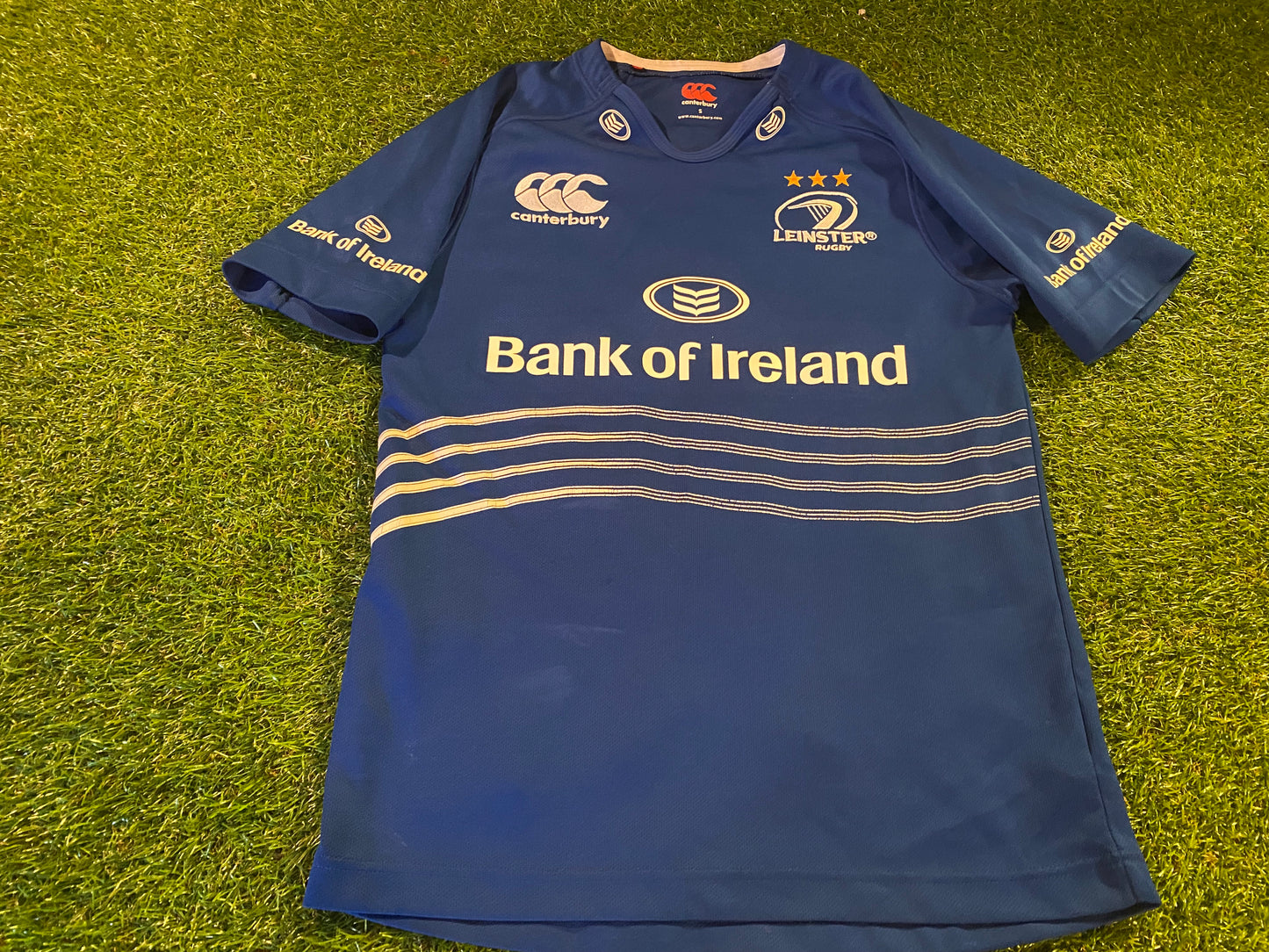 Leinster Eire Irish Ireland Rugby Union Football Small Mans CCC Made Jersey