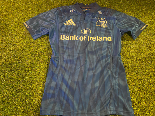 Leinster Eire Irish Rugby Union Football Size 6 Tight Fit Player Issue CCC Home Jersey