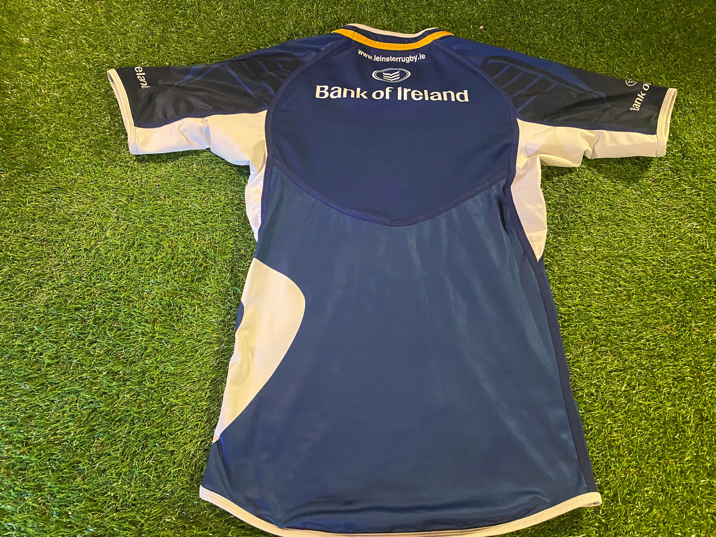 Leinster Eire Irish Rugby Union Football Large Mans Tight Fit Player Issue CCC Home Jersey